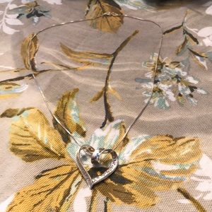 Sterling Silver Mother’s Heart Necklace